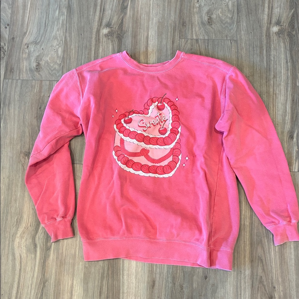 SWEETIE 🎂 CAKE SWEATSHIRT SIZE M - Picture 3 of 4